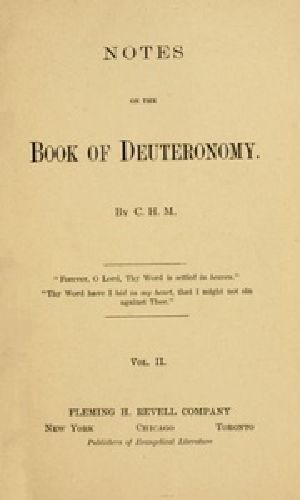 [Gutenberg 41571] • Notes on the Book of Deuteronomy, Volume I